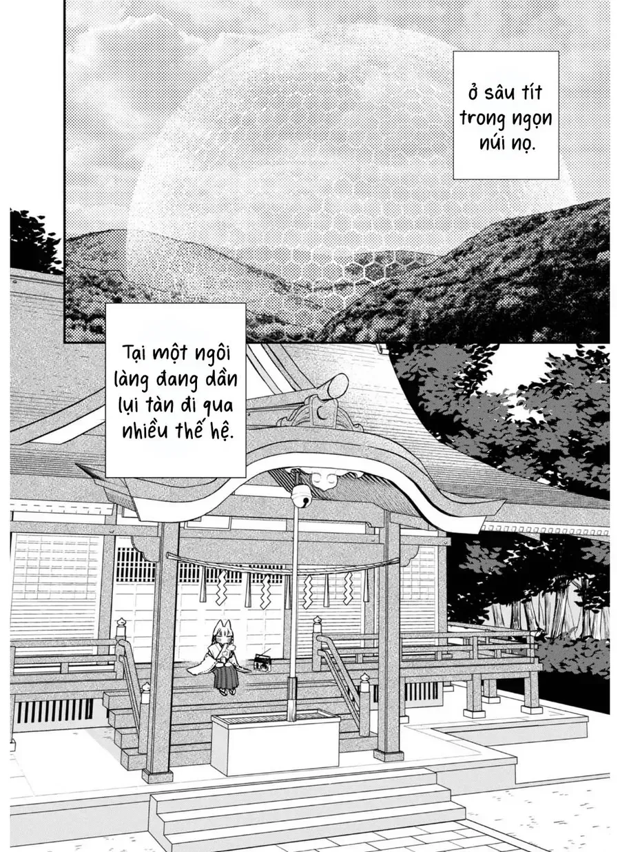 Okitsune-Sama Ni Onegai! ~Haison Ni Nokotteta Kami-Sama Ga Fantasy-Ka Shita Gendaishakai Ni Hourikomaretara Saikyou Datta~ Chap 1 - Next Chap 2