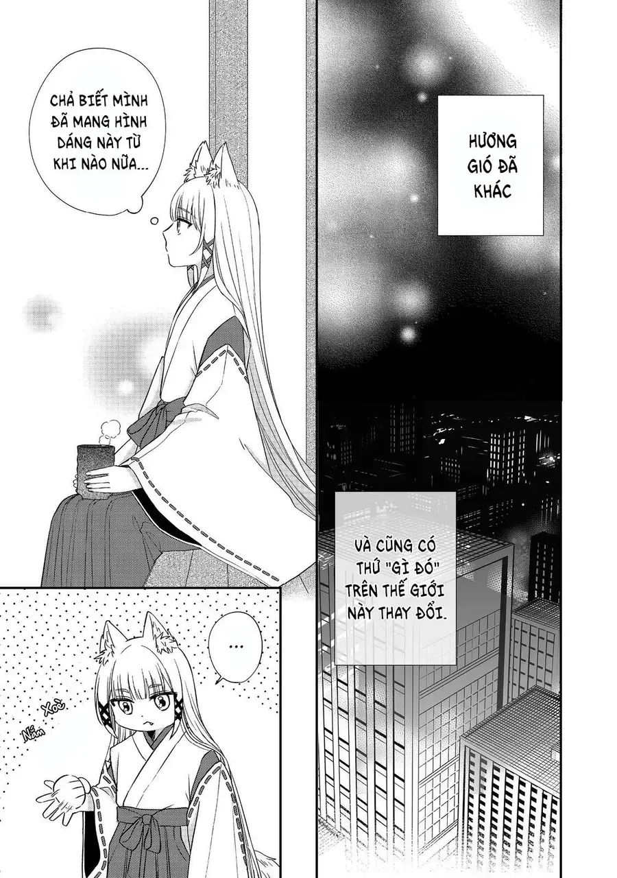 Okitsune-Sama Ni Onegai! ~Haison Ni Nokotteta Kami-Sama Ga Fantasy-Ka Shita Gendaishakai Ni Hourikomaretara Saikyou Datta~ Chap 1 - Next Chap 2