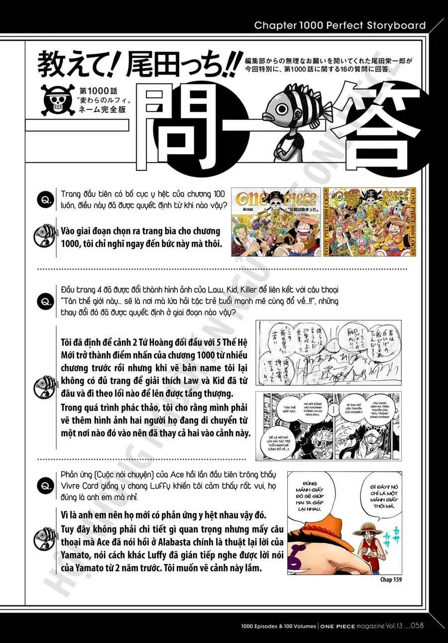 One Piece Chap 1000.1 - Next Chap 1001.1