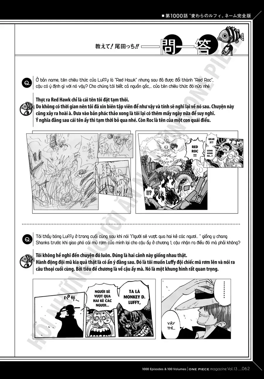One Piece Chap 1000.1 - Next Chap 1001.1