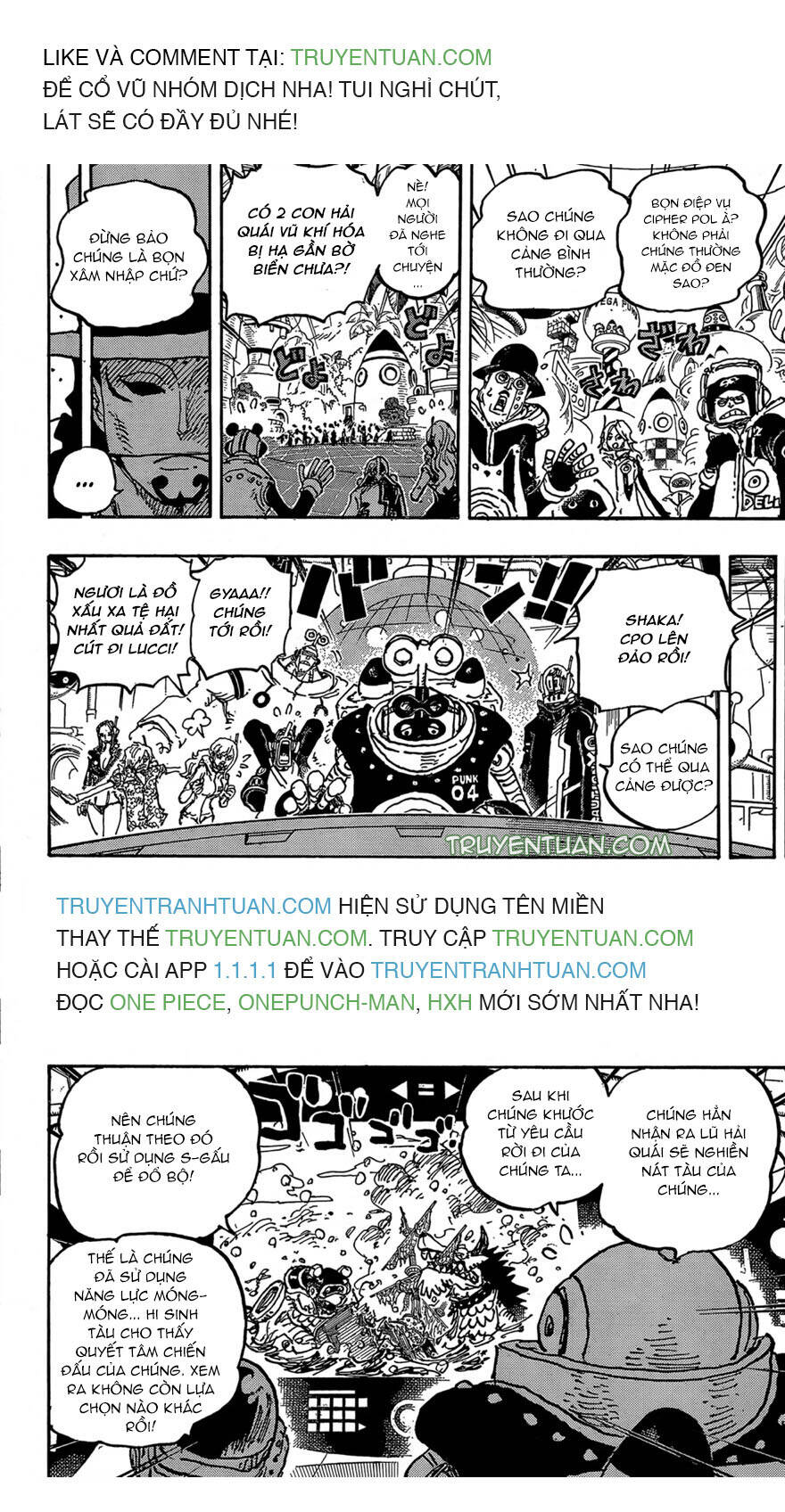 One Piece Chap 1068 - Next Chap 1069