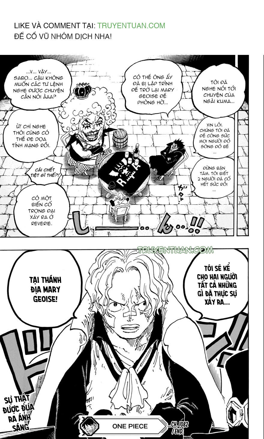 One Piece Chap 1082 - Next Chap 1083