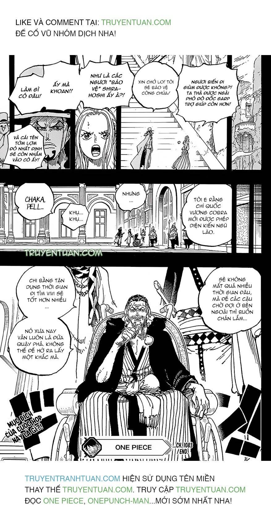One Piece Chap 1083 - Next Chap 1084