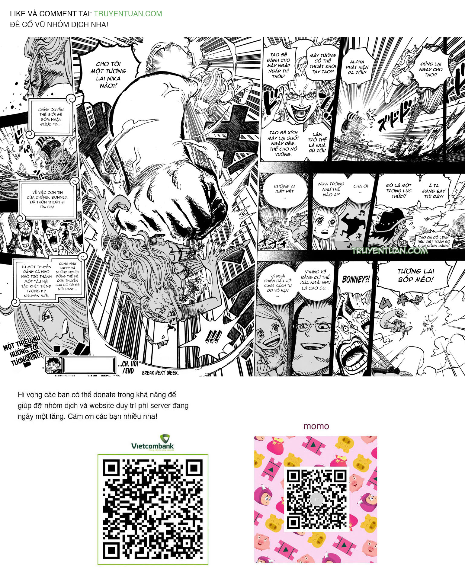 One Piece Chap 1101 - Next Chap 1102