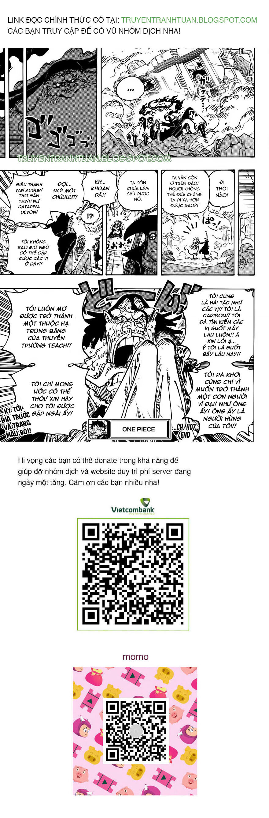 One Piece Chap 1107 - Next Chap 1108