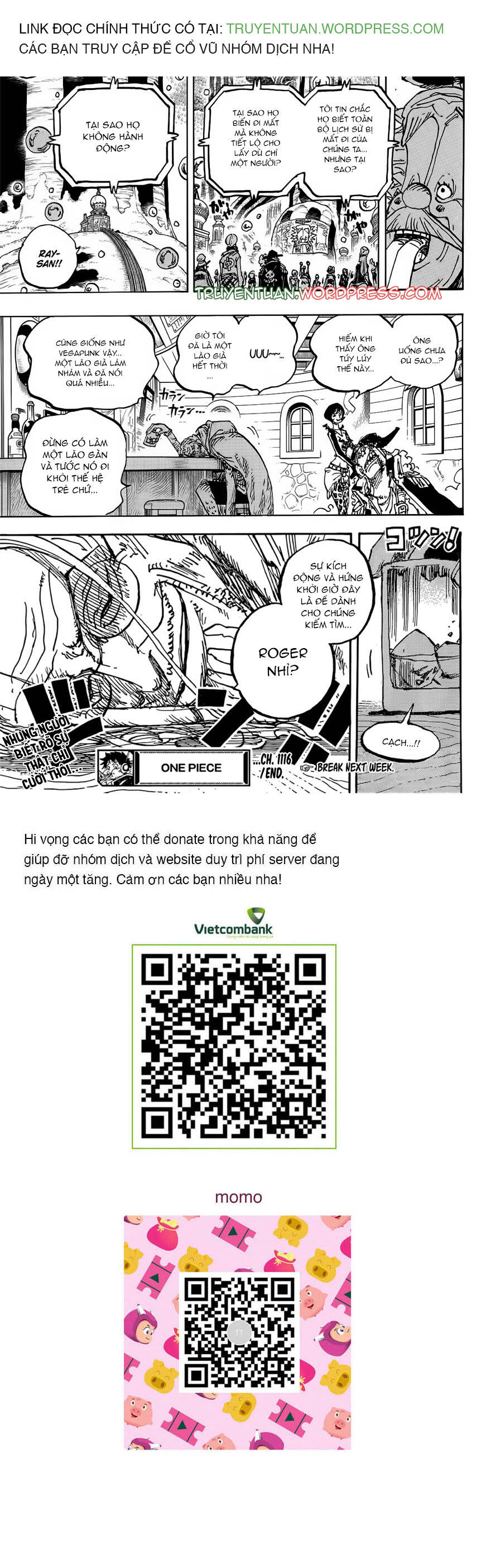One Piece Chap 1116 - Next Chap 1117