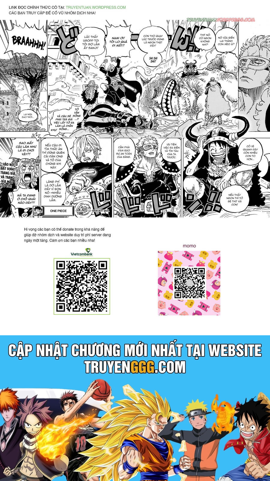 One Piece Chap 1127 - Next Chap 1128