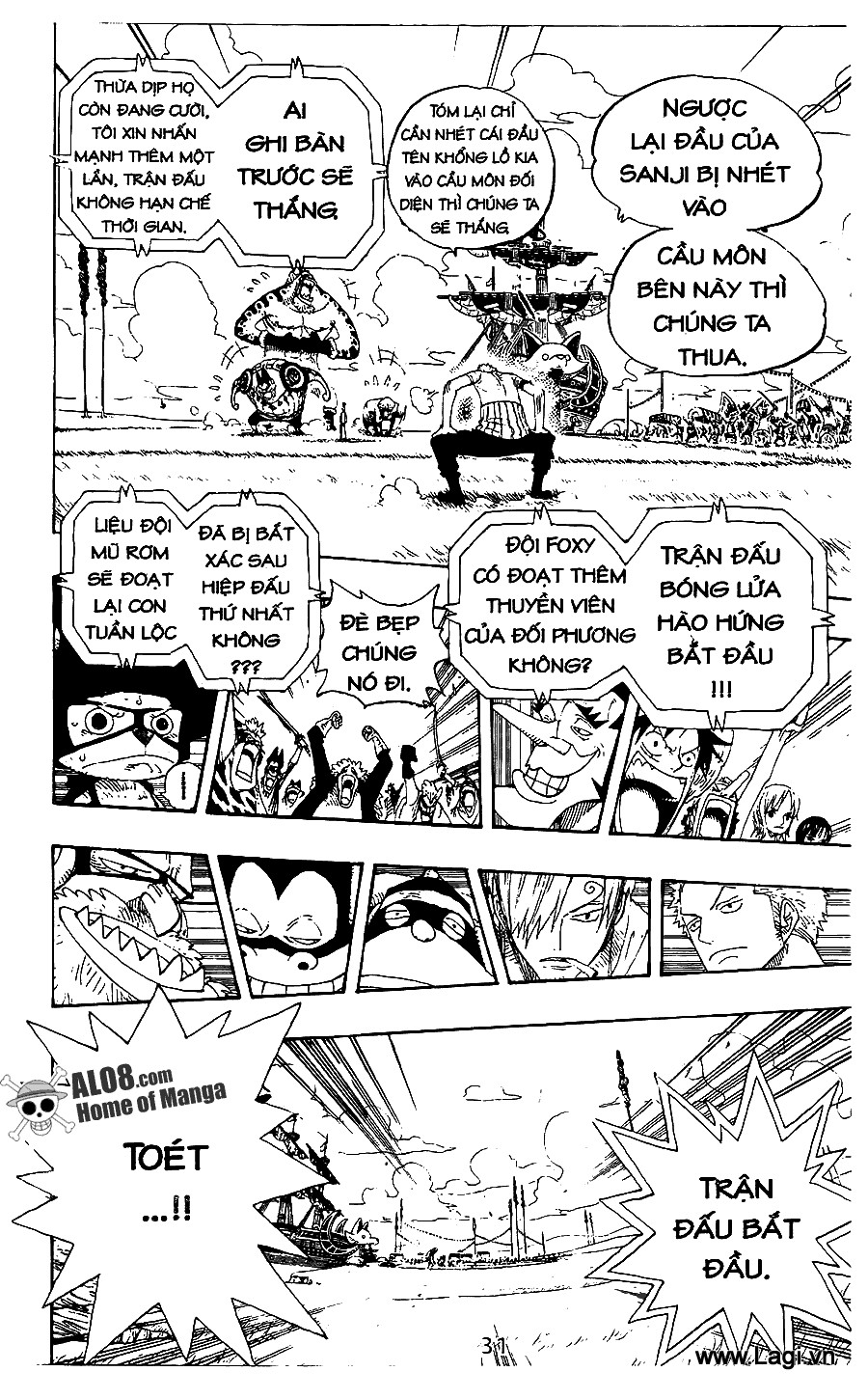 One Piece Chap 310 - Next Chap 311