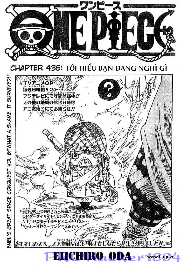 One Piece Chap 435 - Next Chap 436