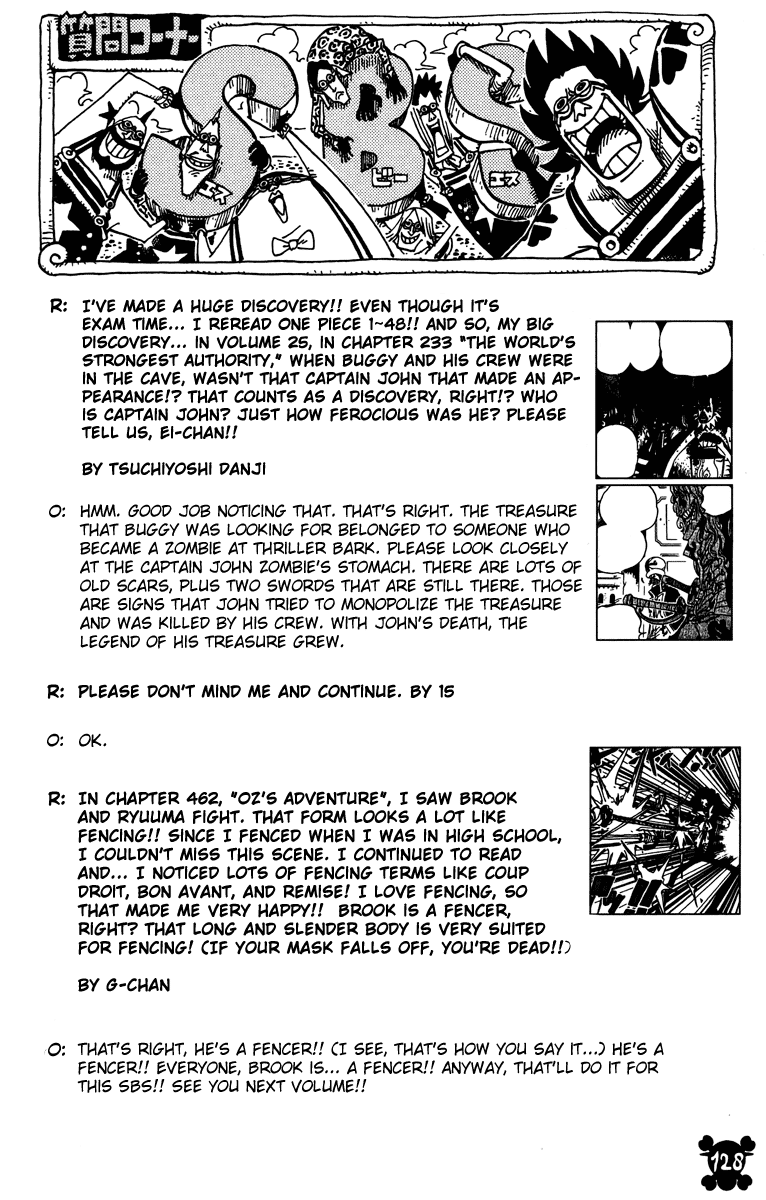 One Piece Chap 476 - Next Chap 477