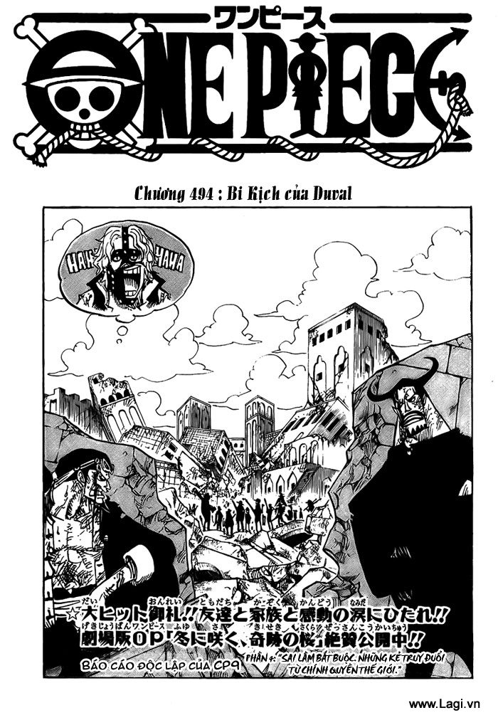 One Piece Chap 494 - Next Chap 495