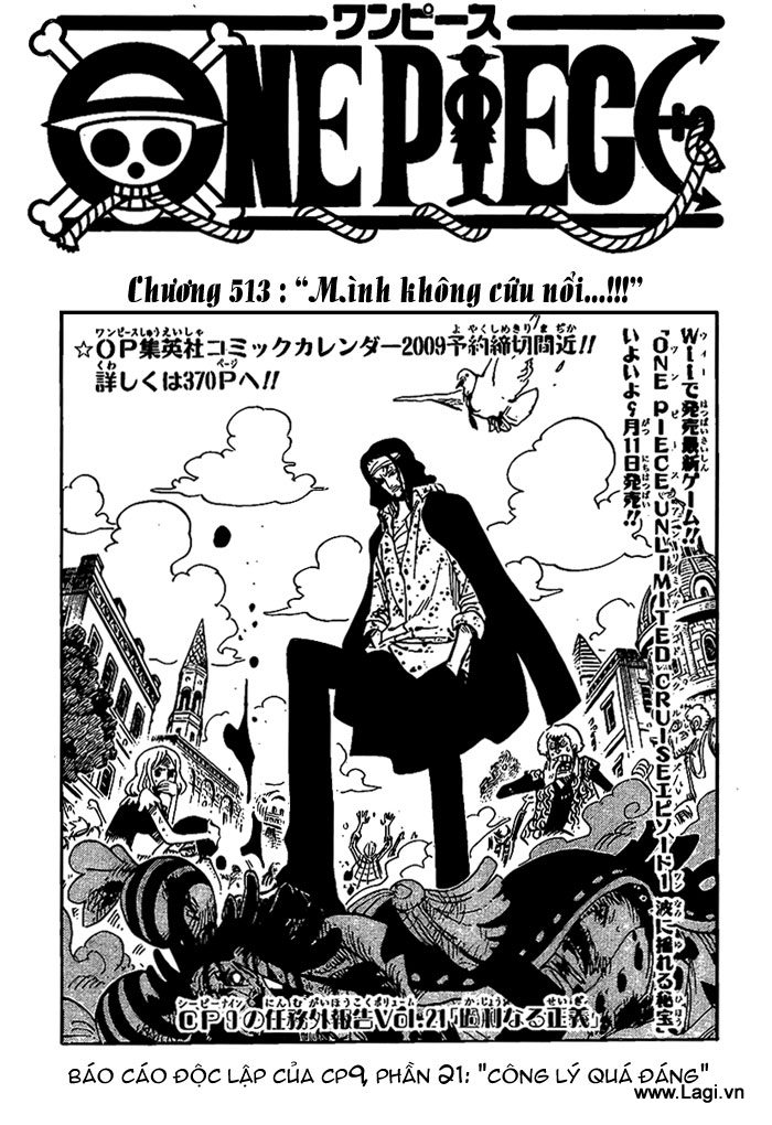 One Piece Chap 513 - Next Chap 514