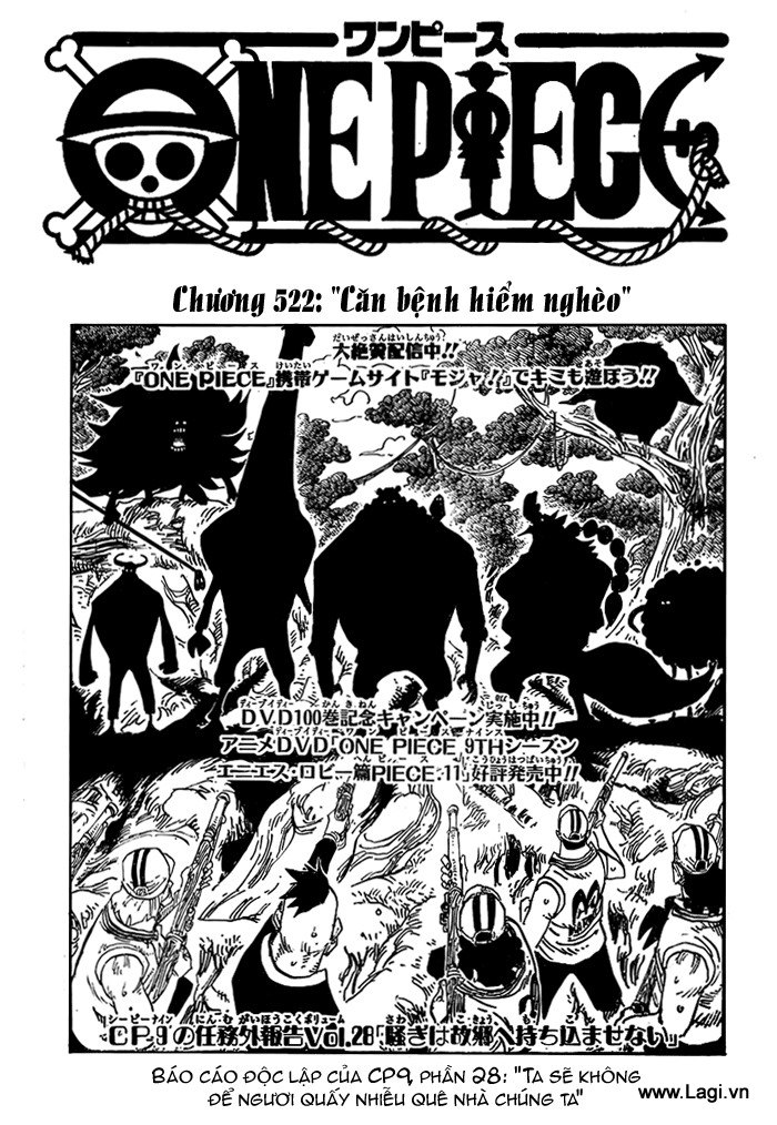 One Piece Chap 522 - Next Chap 523