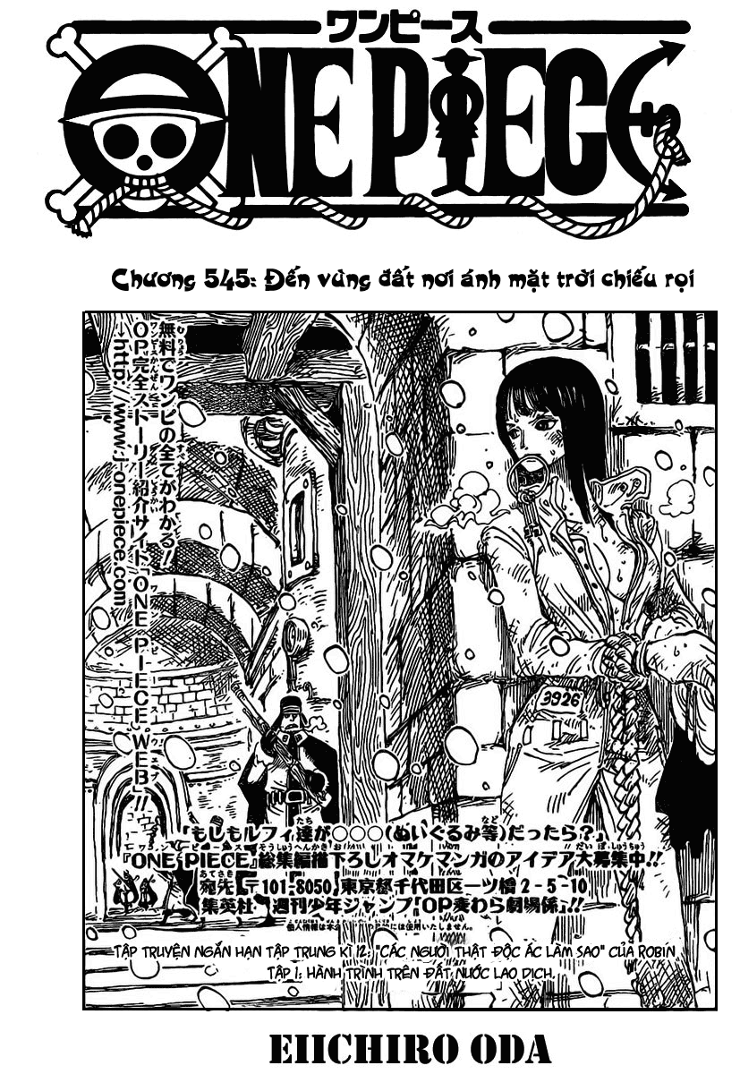 One Piece Chap 545 - Next Chap 546