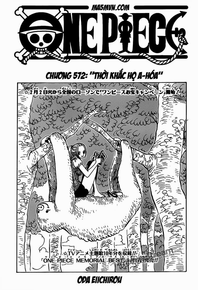 One Piece Chap 572 - Next Chap 573
