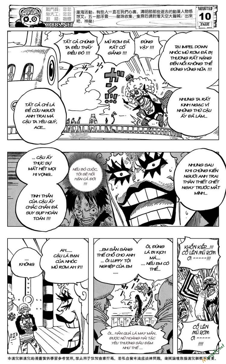 One Piece Chap 581 - Next Chap 582