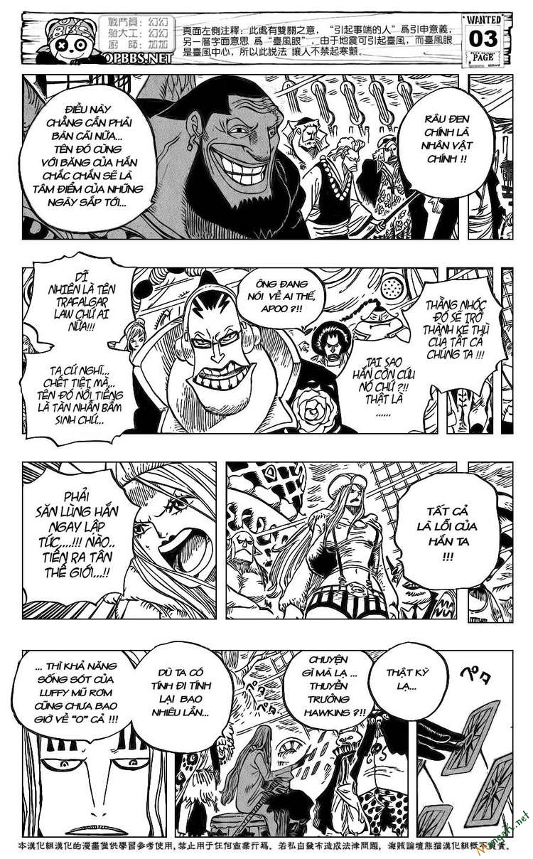 One Piece Chap 581 - Next Chap 582