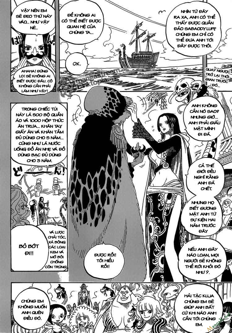 One Piece Chap 599 - Next Chap 600
