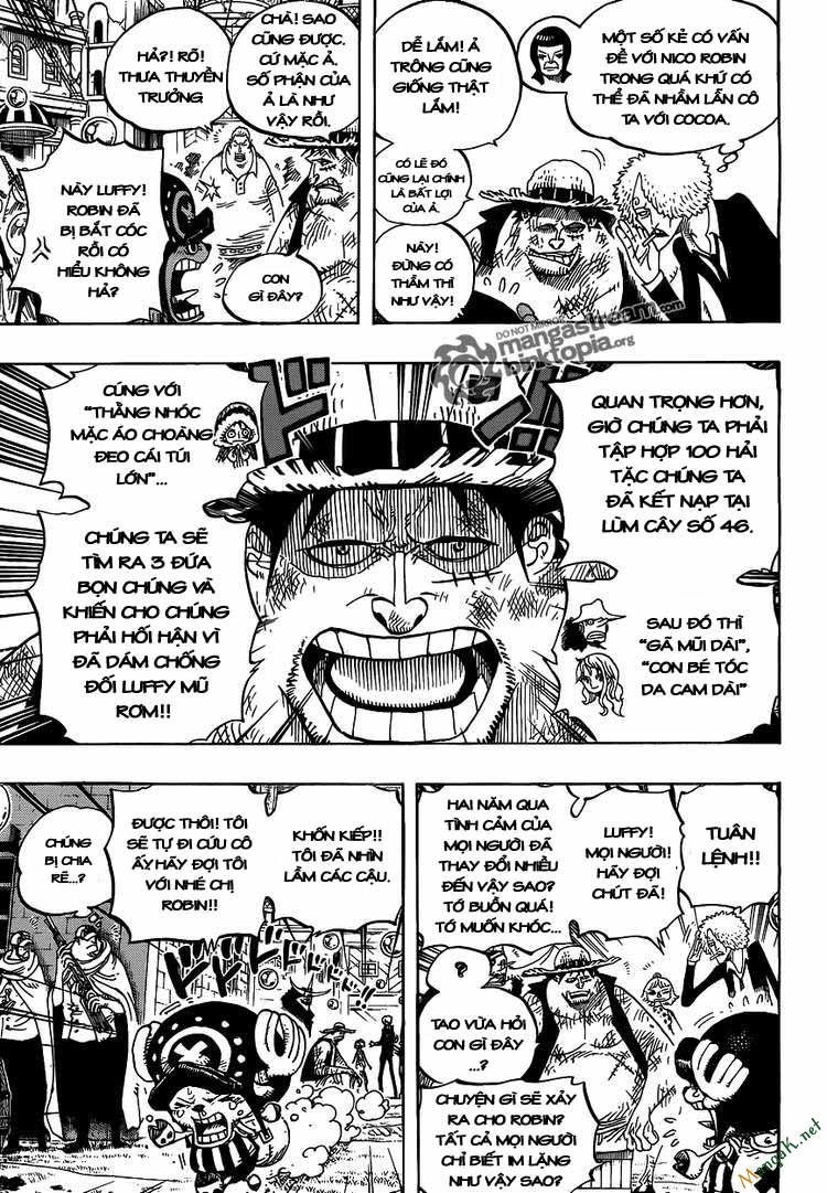 One Piece Chap 599 - Next Chap 600