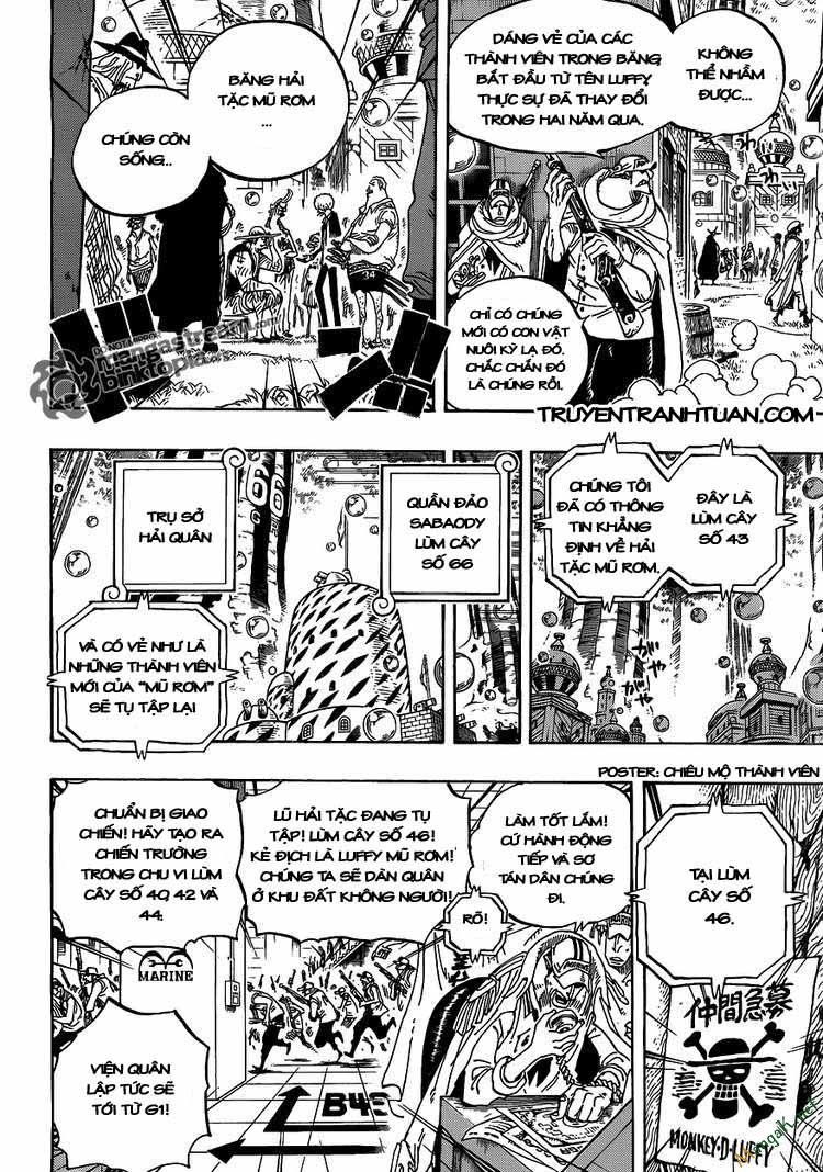 One Piece Chap 599 - Next Chap 600