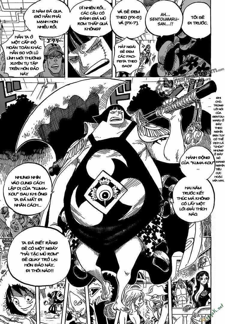 One Piece Chap 599 - Next Chap 600
