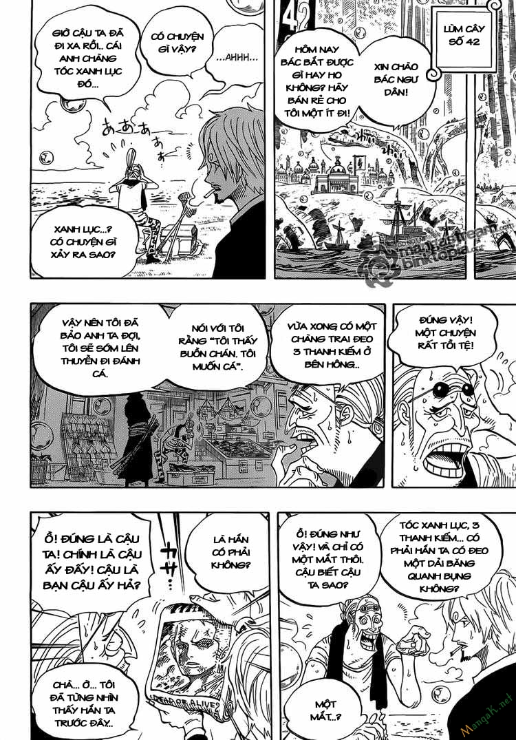 One Piece Chap 599 - Next Chap 600