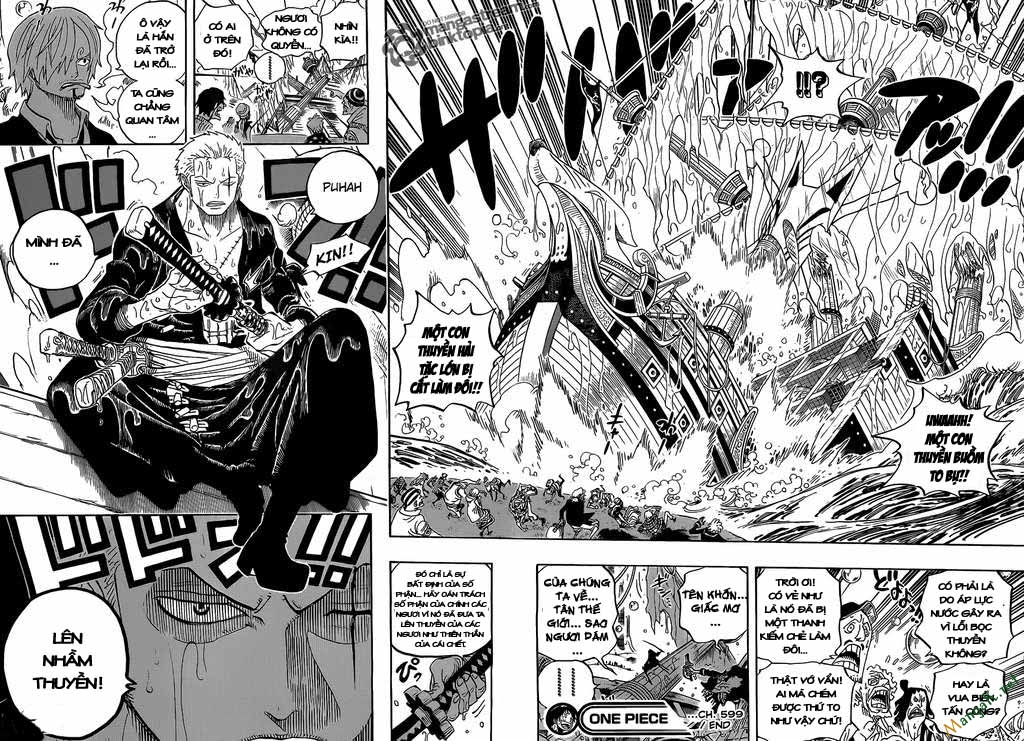 One Piece Chap 599 - Next Chap 600