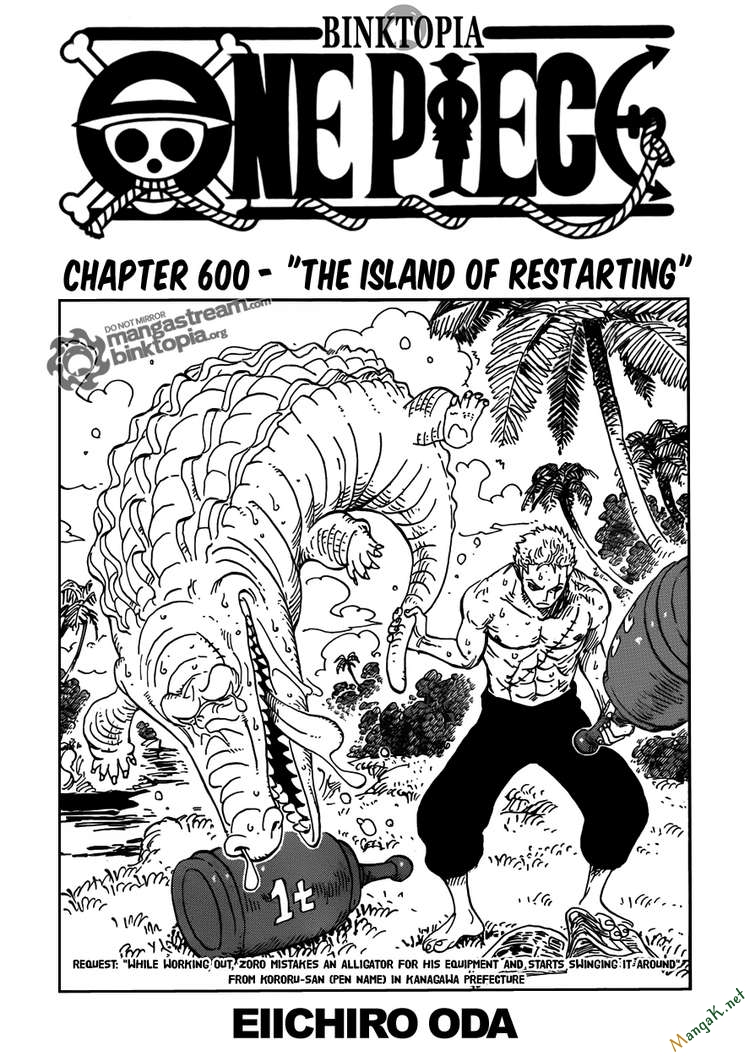 One Piece Chap 600 - Next Chap 601