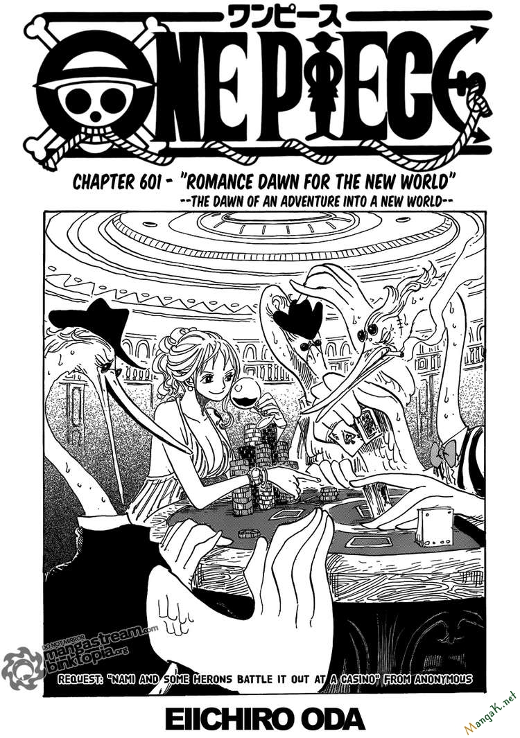 One Piece Chap 601 - Next Chap 602