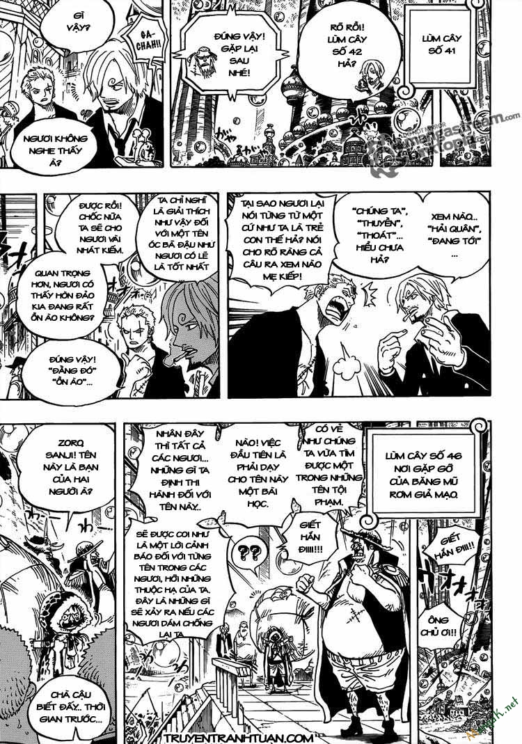 One Piece Chap 601 - Next Chap 602