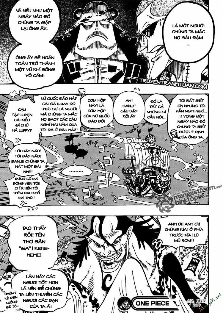 One Piece Chap 603 - Next Chap 604