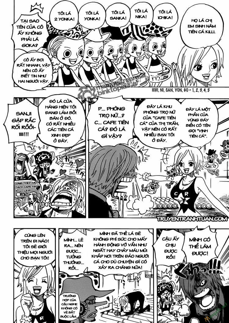 One Piece Chap 608 - Next Chap 609