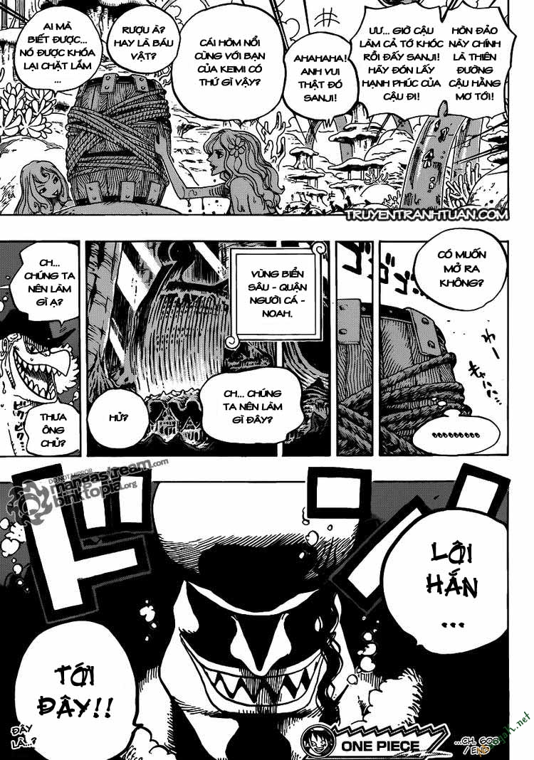 One Piece Chap 608 - Next Chap 609