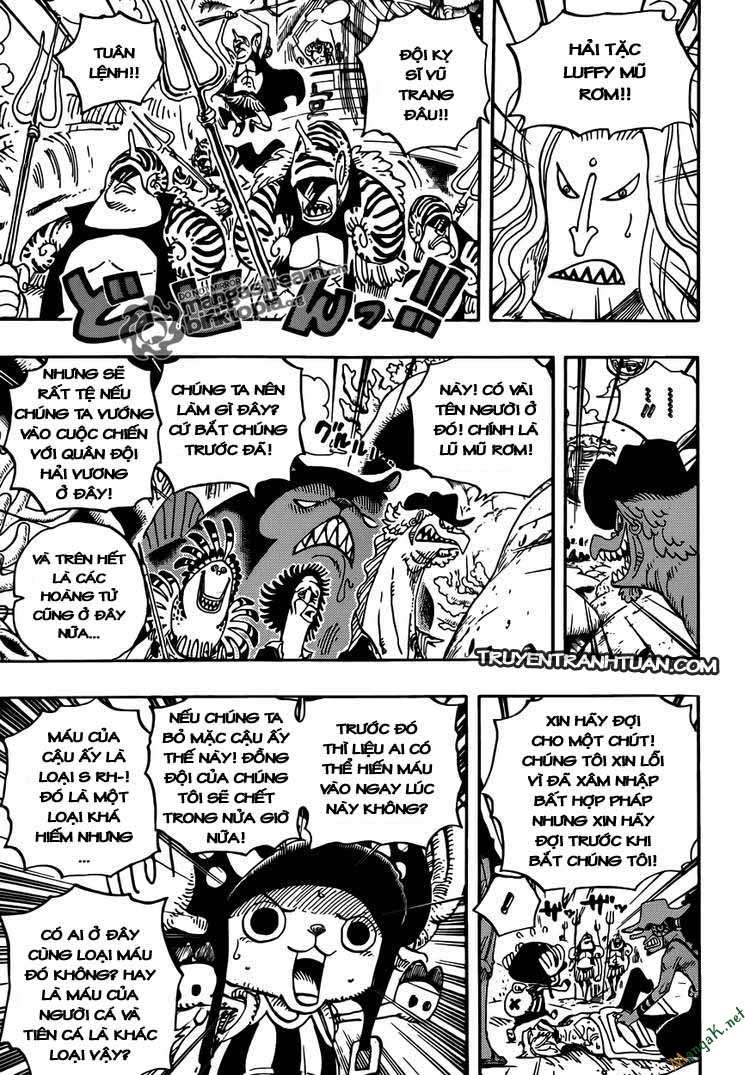 One Piece Chap 609 - Next Chap 610