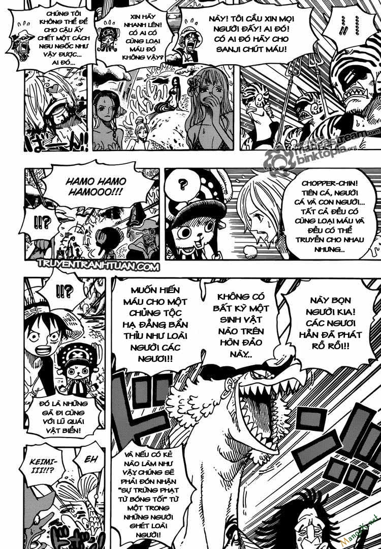 One Piece Chap 609 - Next Chap 610