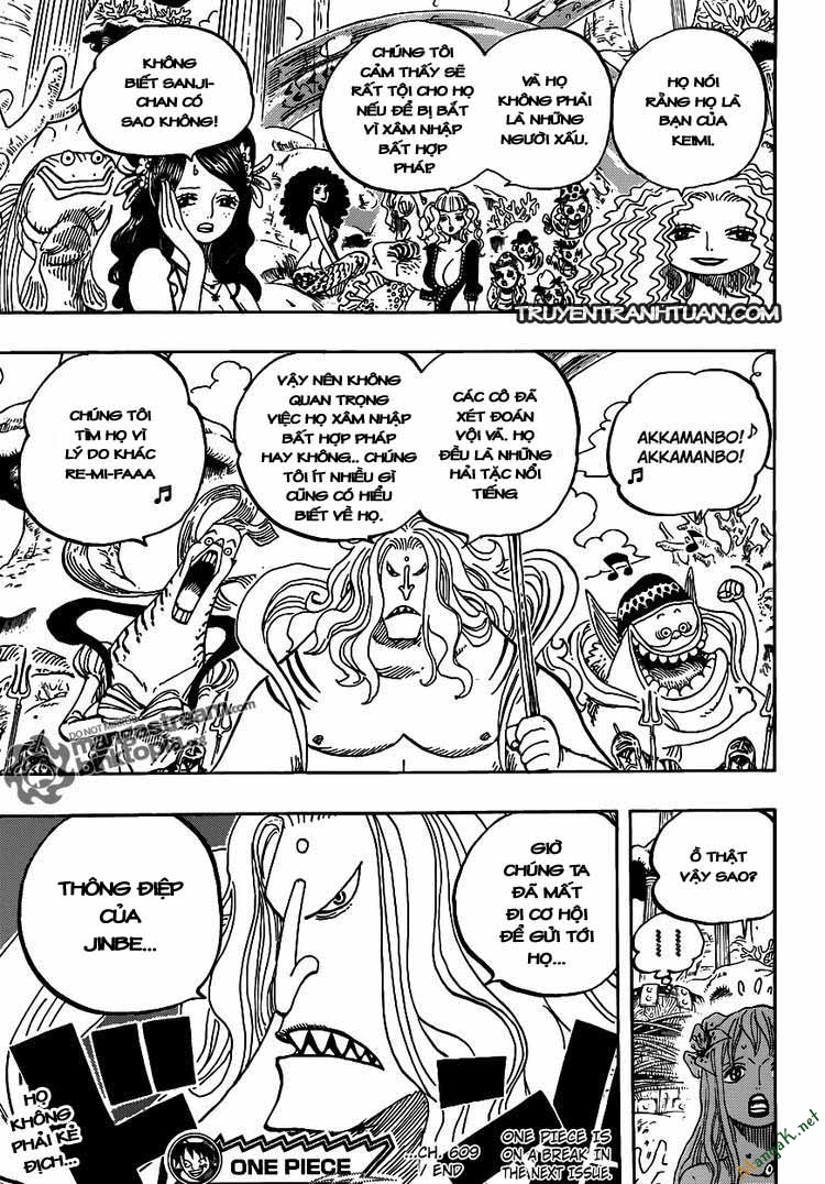 One Piece Chap 609 - Next Chap 610