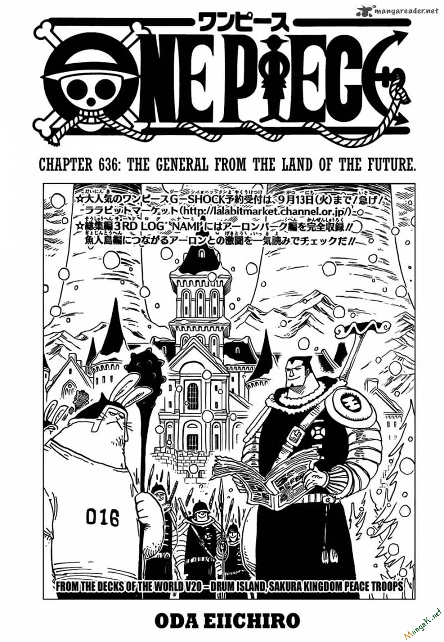 One Piece Chap 636 - Next Chap 637