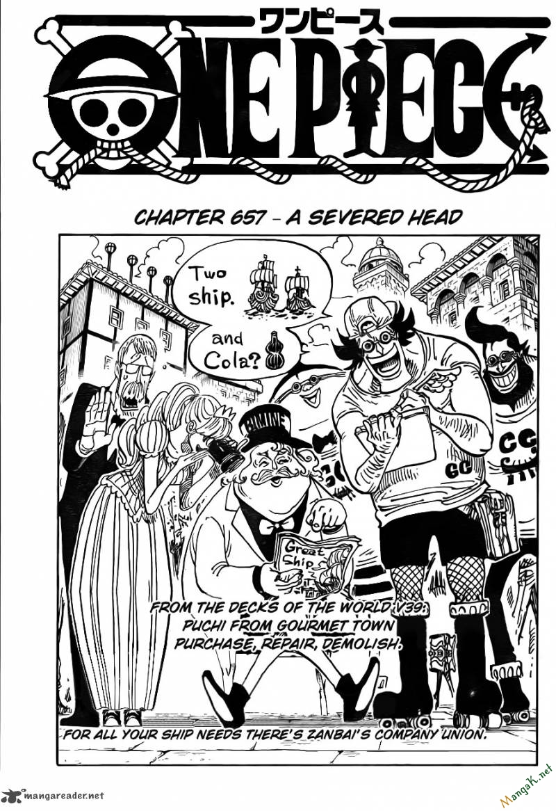 One Piece Chap 657 - Next Chap 658