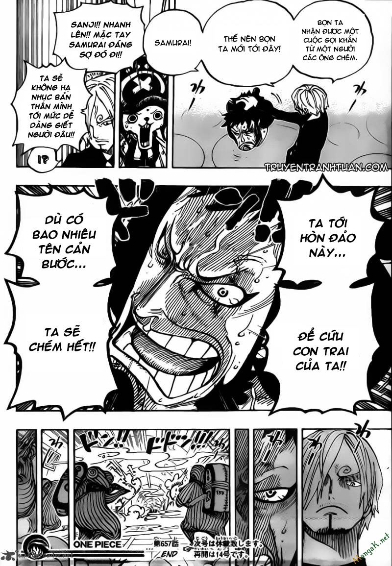 One Piece Chap 657 - Next Chap 658