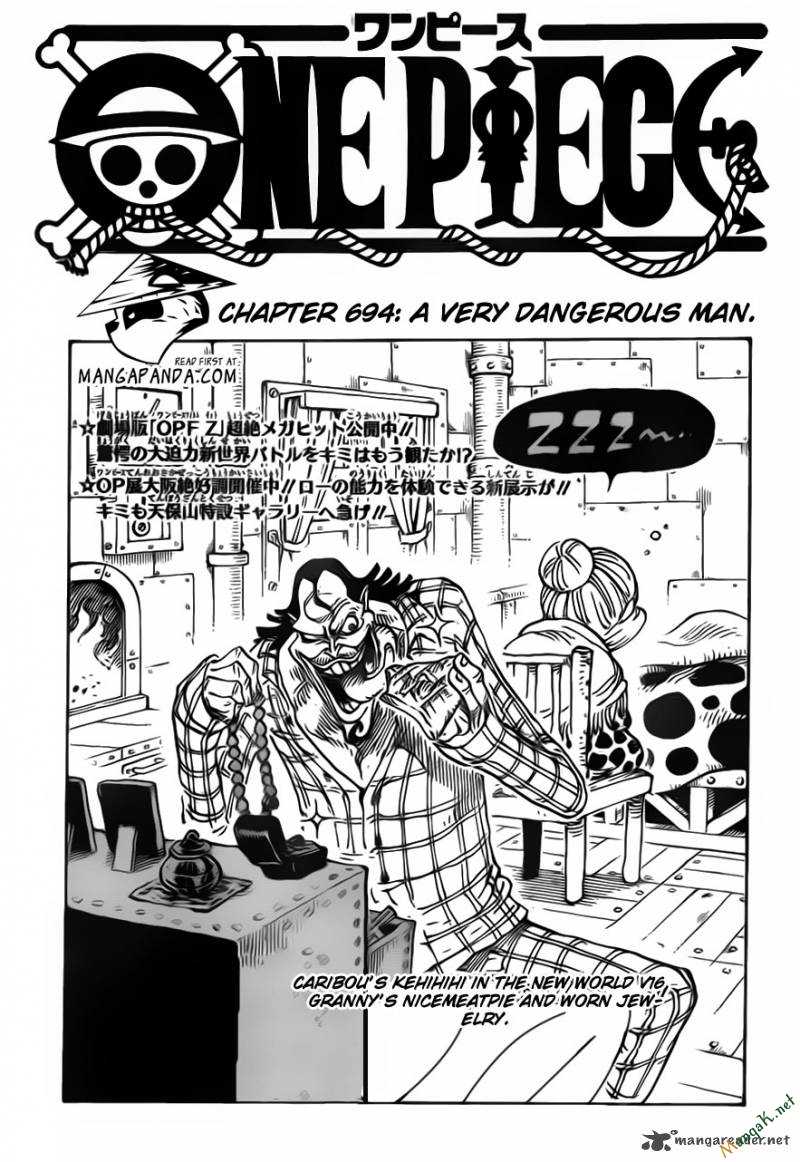 One Piece Chap 694 - Next Chap 695