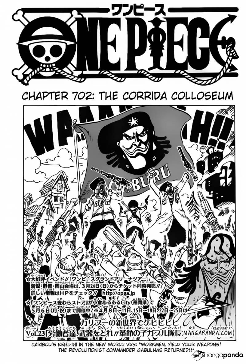 One Piece Chap 702 - Next Chap 703