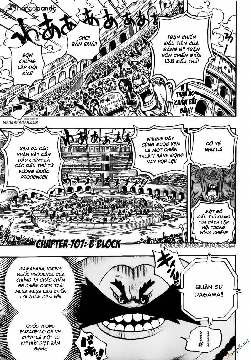 One Piece Chap 707 - Next Chap 708