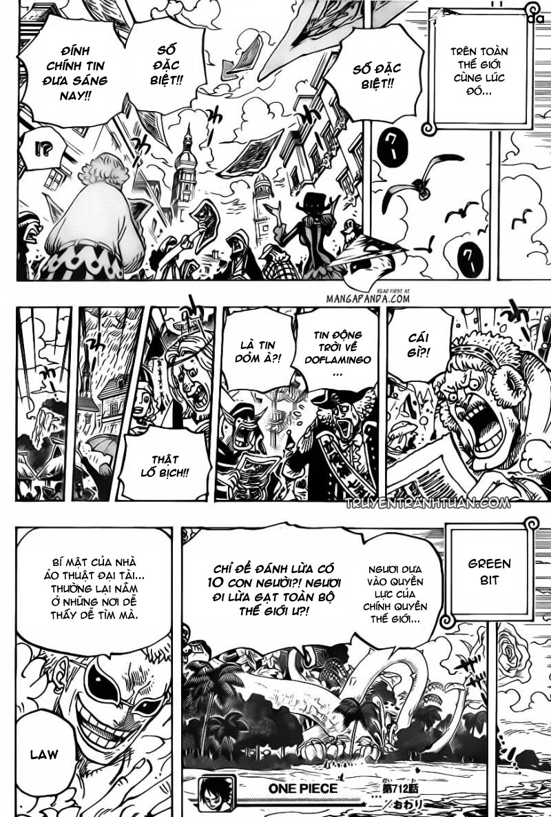 One Piece Chap 712 - Next Chap 713