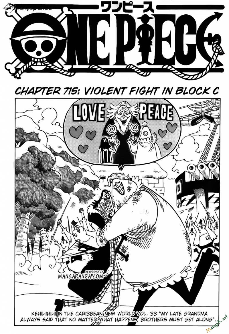 One Piece Chap 715 - Next Chap 716