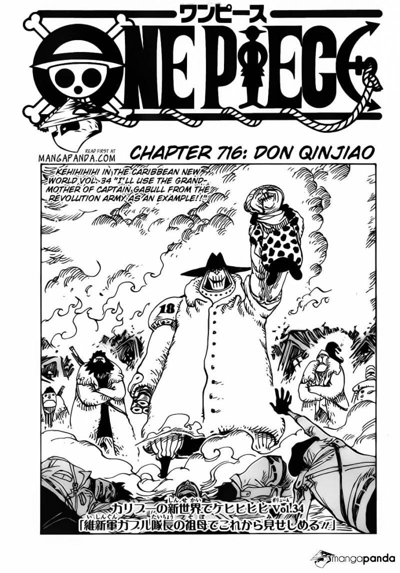One Piece Chap 716 - Next Chap 717