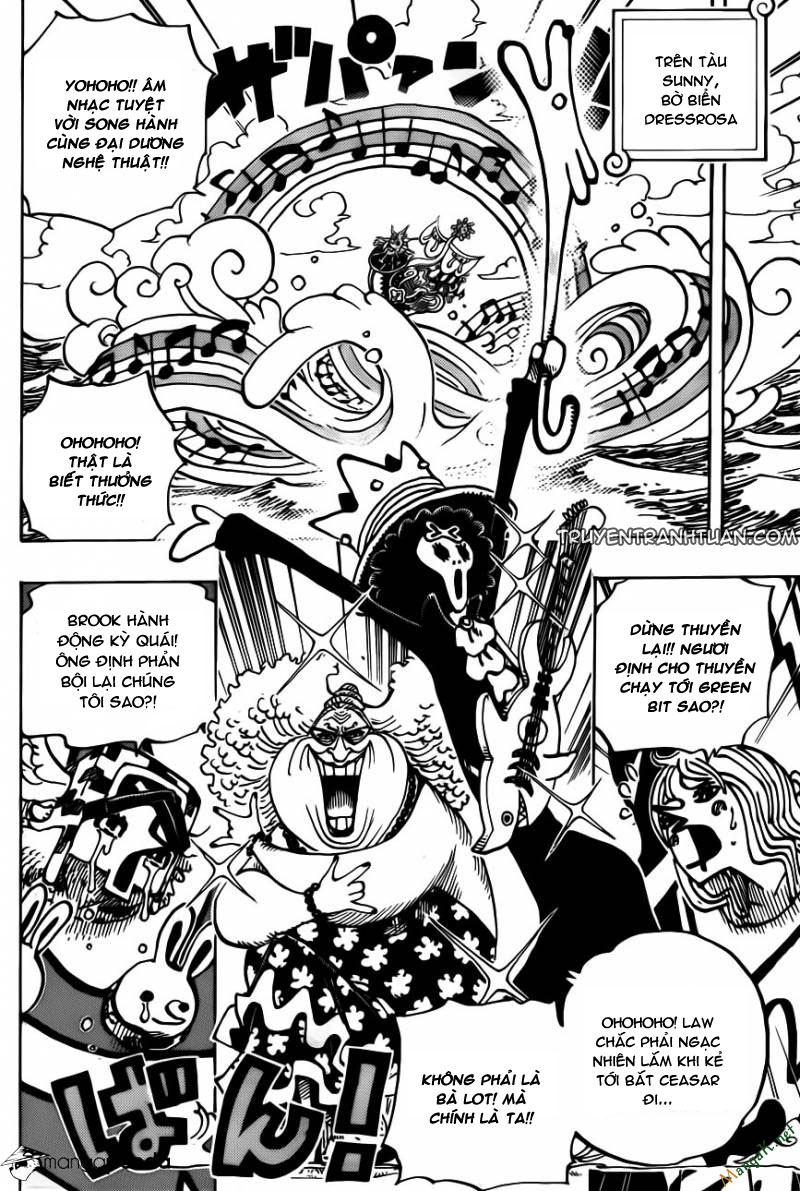 One Piece Chap 722 - Next Chap 723