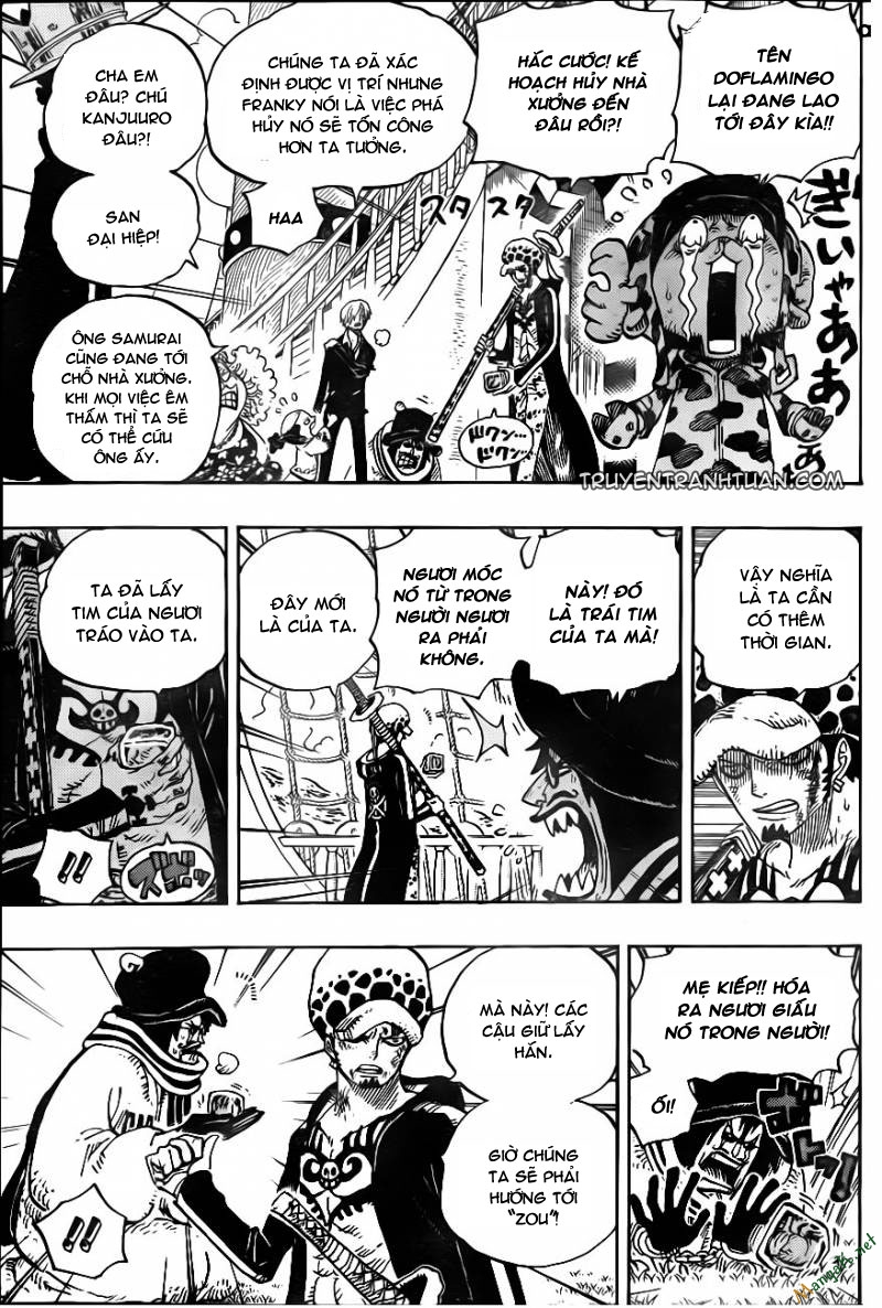 One Piece Chap 724 - Next Chap 725
