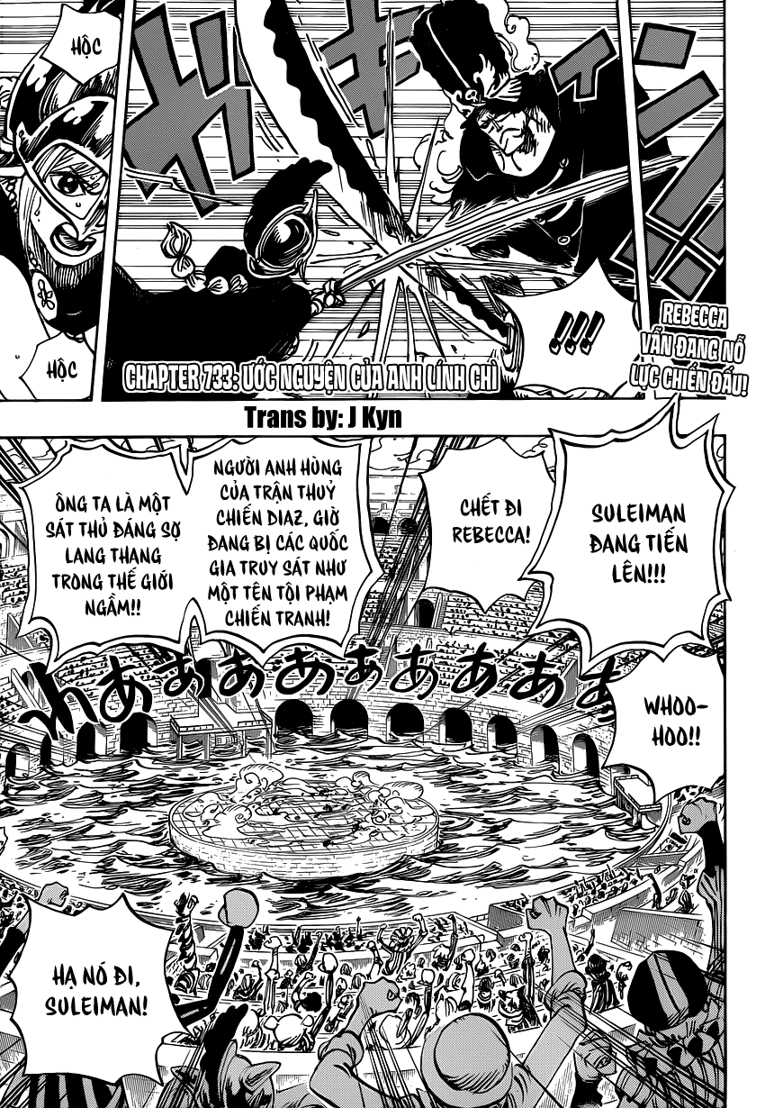 One Piece Chap 733 - Next Chap 734
