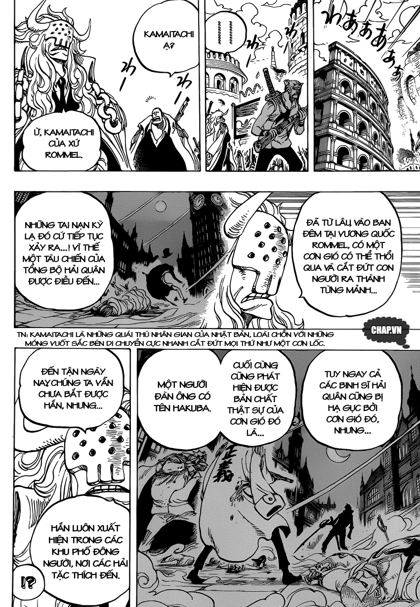 One Piece Chap 734 - Next Chap 735