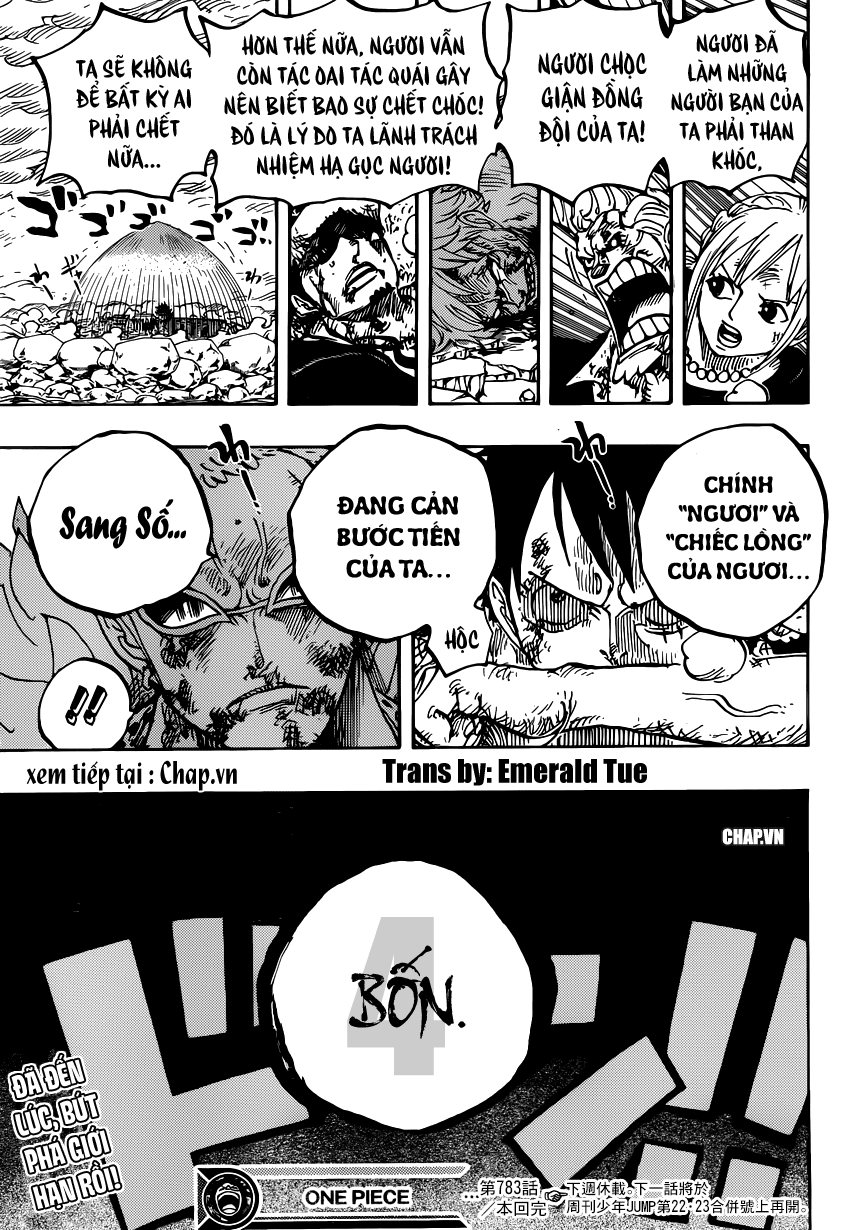 One Piece Chap 783 - Next Chap 784